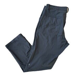Lululemon Pants Mens 36x28.5 ABC Warpstreme Athletic Tech Trousers Obsidian